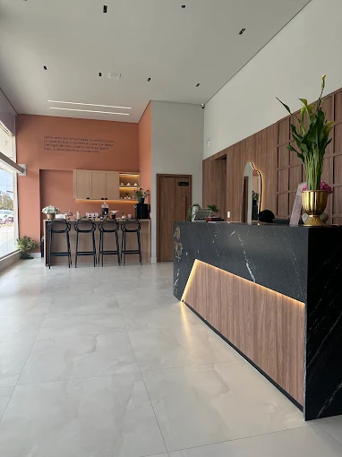 Recepção da Fast Massagem Eldorado em Goiânia